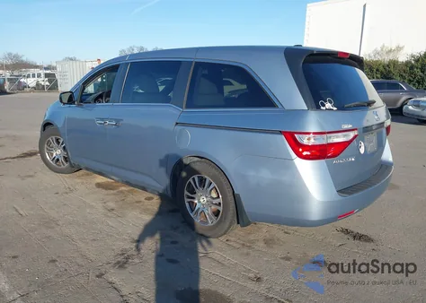 2011 Honda Odyssey Ex-L from USA, damaged, VIN 5FNRL5H66BB041144